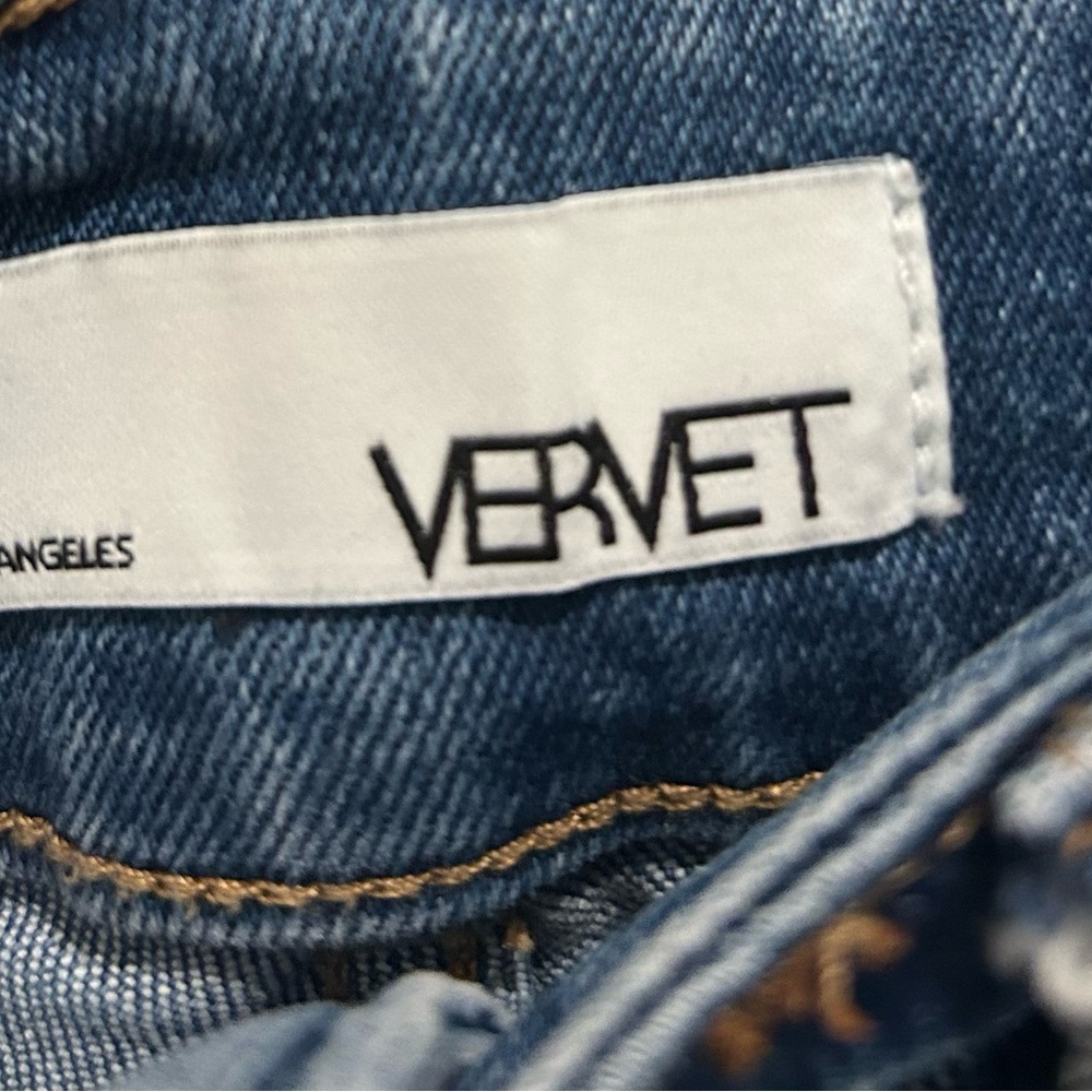 Vervet Trendy Two-Tone Flare Jeans for Women. Size 27 - Picture 9 of 11